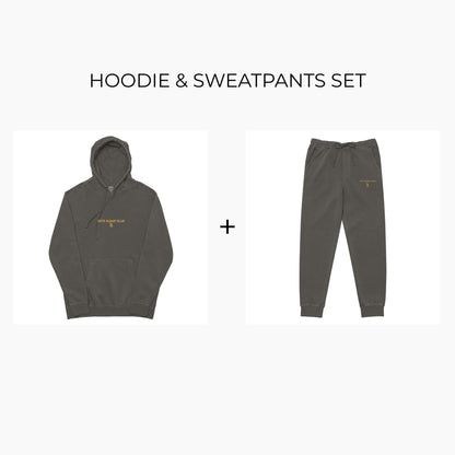 Hoodie & Sweatpants Set Arte Suave Club - Dark Grey